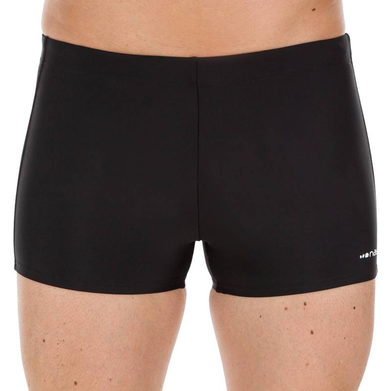 Quần bơi boxer Decathlon Nabaiji B-Active + Pip cho nam - Đen