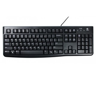Bàn Phím Có Dây Logitech K120 Usb Port ( Màu Đen )
