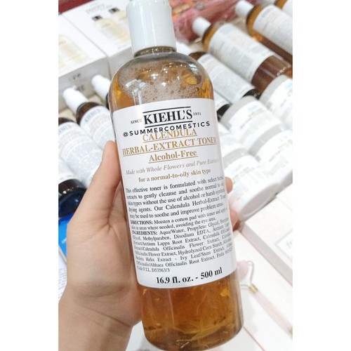 [ĐƯỢC TRỢ GIÁ] Toner hoa cúc Kiehl's Calendula Herbal Extract Alcohol-Free Toner [SIÊU SỐC]