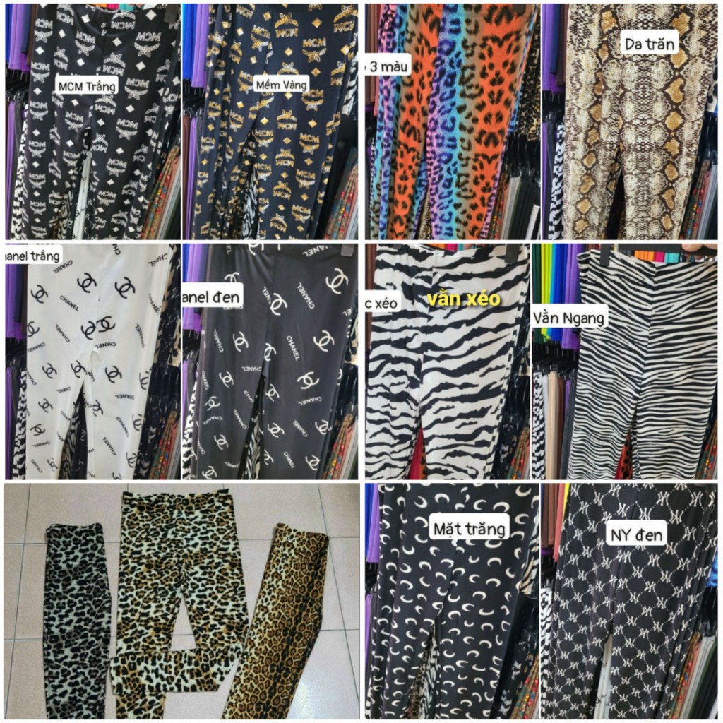 &lt;SALE&gt; FREESIZE Quần legging dài thun thái lan (hàng RAINBOW)