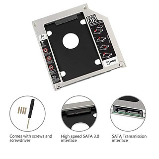 Khay Caddy ổ cứng SATA 2nd HDD HD SSD Caddy