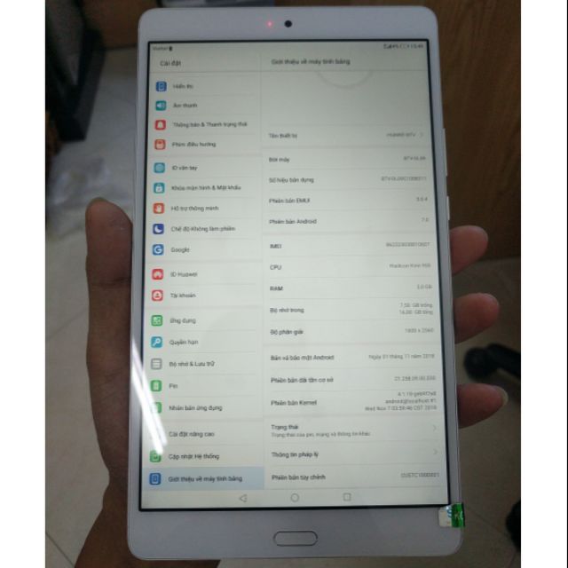 [Mã ELMTD99 giảm 7% đơn 1.5TR] Máy tính bảng Dtab D-01J MAX 60FPS liên quân mobile - cấu hình cao