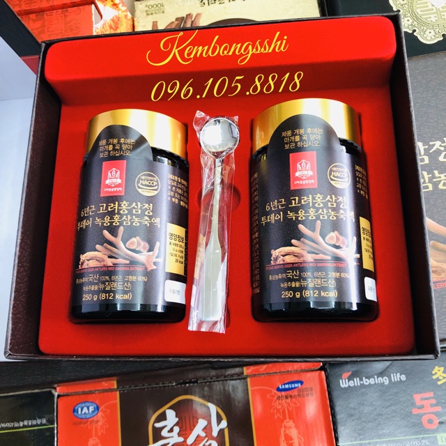 [HÀNG MỚI VỀ] Cao Hồng Sâm Nhung Hươu Hàn Quốc, Hộp 2 Lọ x 250gr | BigBuy360 - bigbuy360.vn