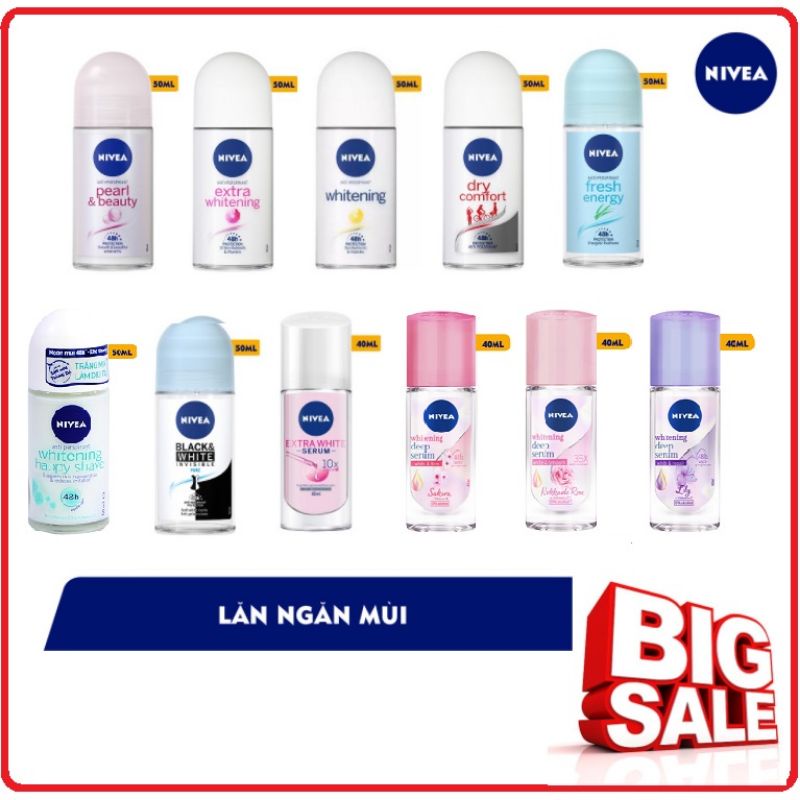 LĂN NIVEA NỮ 50ml.
