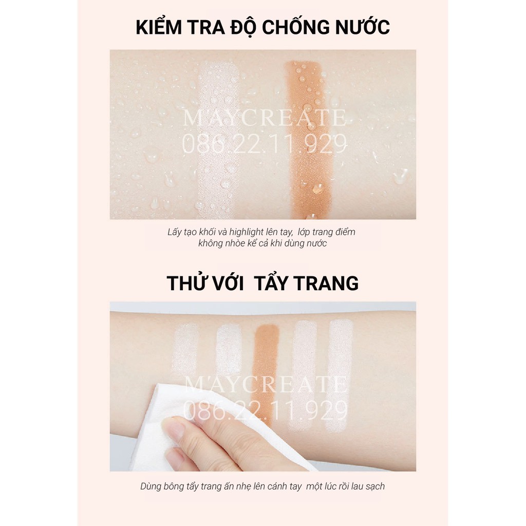 Bút Tạo Khối Che Khuyết Điểm Maycreate Hàng Nội Địa Trung.