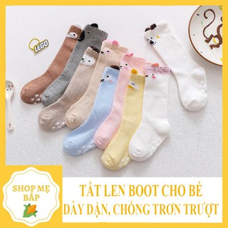 Tất len Boot Chống trượt❤️FREESHIP❤️Tất gối chất Cotton co giãn cho Bé 0 đến 3 tuổi - PKSS85