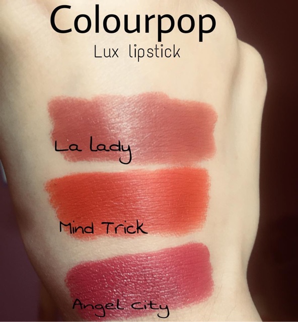 [ ĐỌC BÀI VIẾT - BILL US ] SON THỎI ĐÌNH ĐÁM COLOURPOP LUX LIPSTICKS | BigBuy360 - bigbuy360.vn