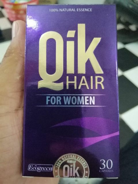 QIK HAIR 2chai giá bất ngờ - Chuyên gia Tóc côngthức riêng biệt chonam và chonữ.Giảm rụng tóc,óng mượt,chắc khoẻ,bạc sớm