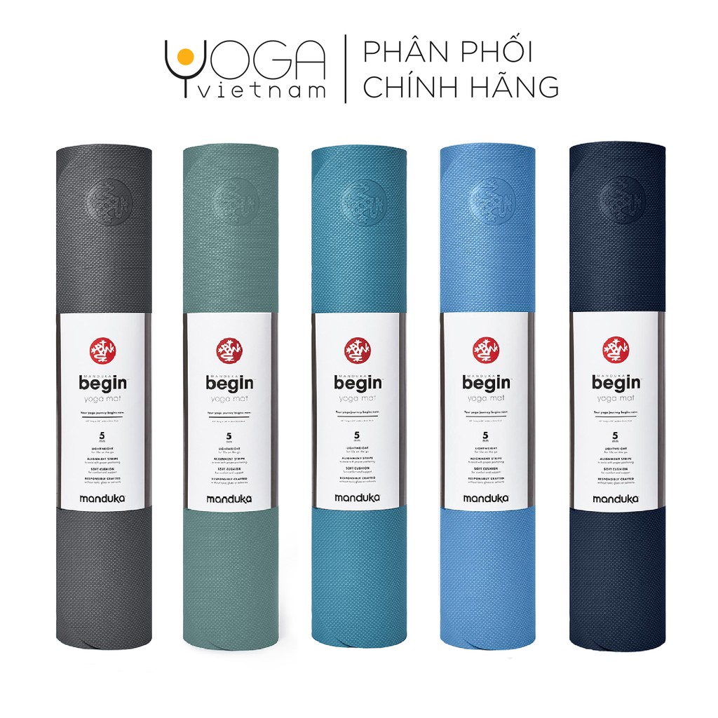 Thảm tập yoga MANDUKA BEGIN 5mm