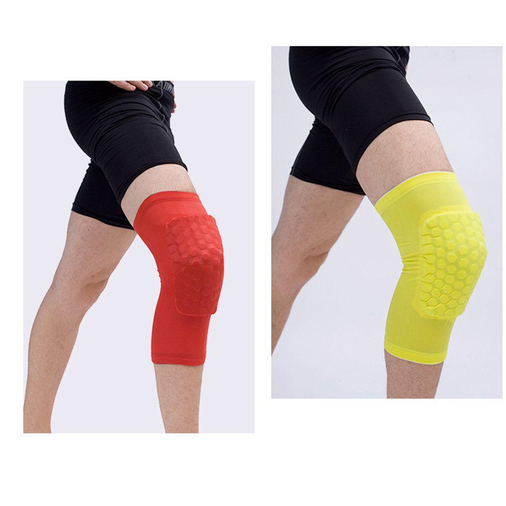 1 Miếng Đệm Đầu Gối Giảm Đau Co Giãn Họa Tiết Tổ Ong SHOUKEY