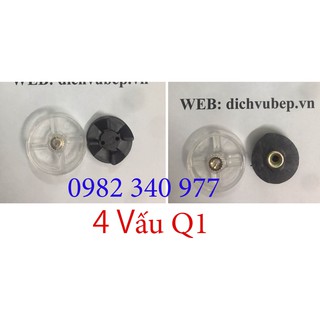 Bộ 2 cối say dao 2 lưỡi + dao 4 lưỡi