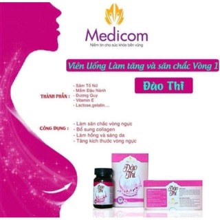 [Chính hãng ] Viên uống nở ngực Đào Thi