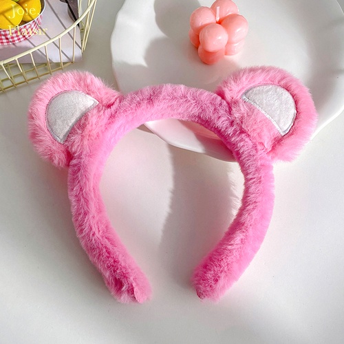 Băng Đô Vải Len Lông Cừu Hình Gấu Dễ Thương Cho Bé Gái