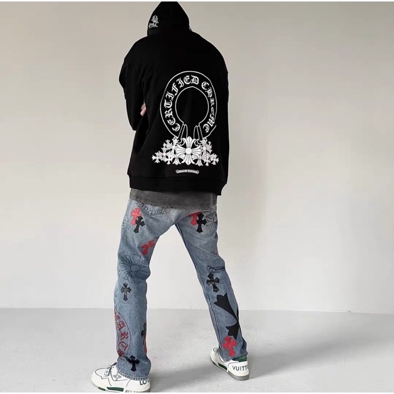 Áo hoodies Chrome hearts x Drake 1:1