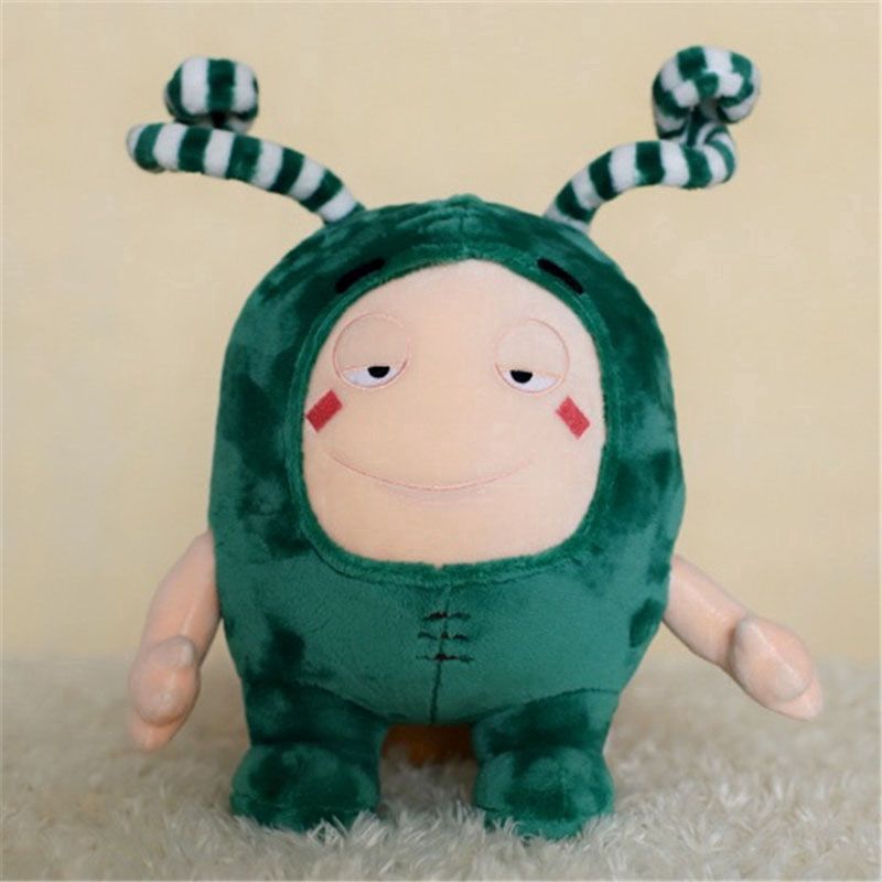 18/30CM thú nhồi bông Oddbods Cuddly Toy Newt Bubbles Pogo Zee Jeff Fuse Slick Plush Soft Doll Kids Toys