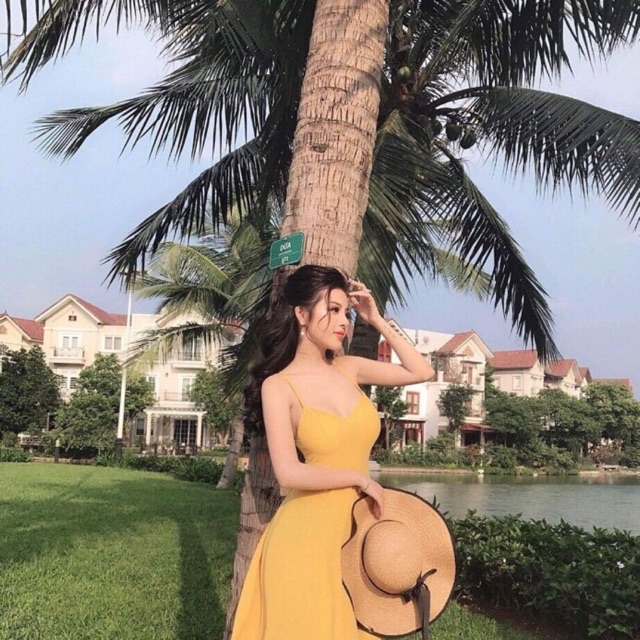 Maxi mới hở lưng
