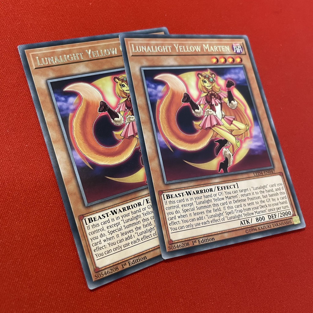 [EN][Thẻ Bài Yugioh Chính Hãng] Lunalight Yellow Marten