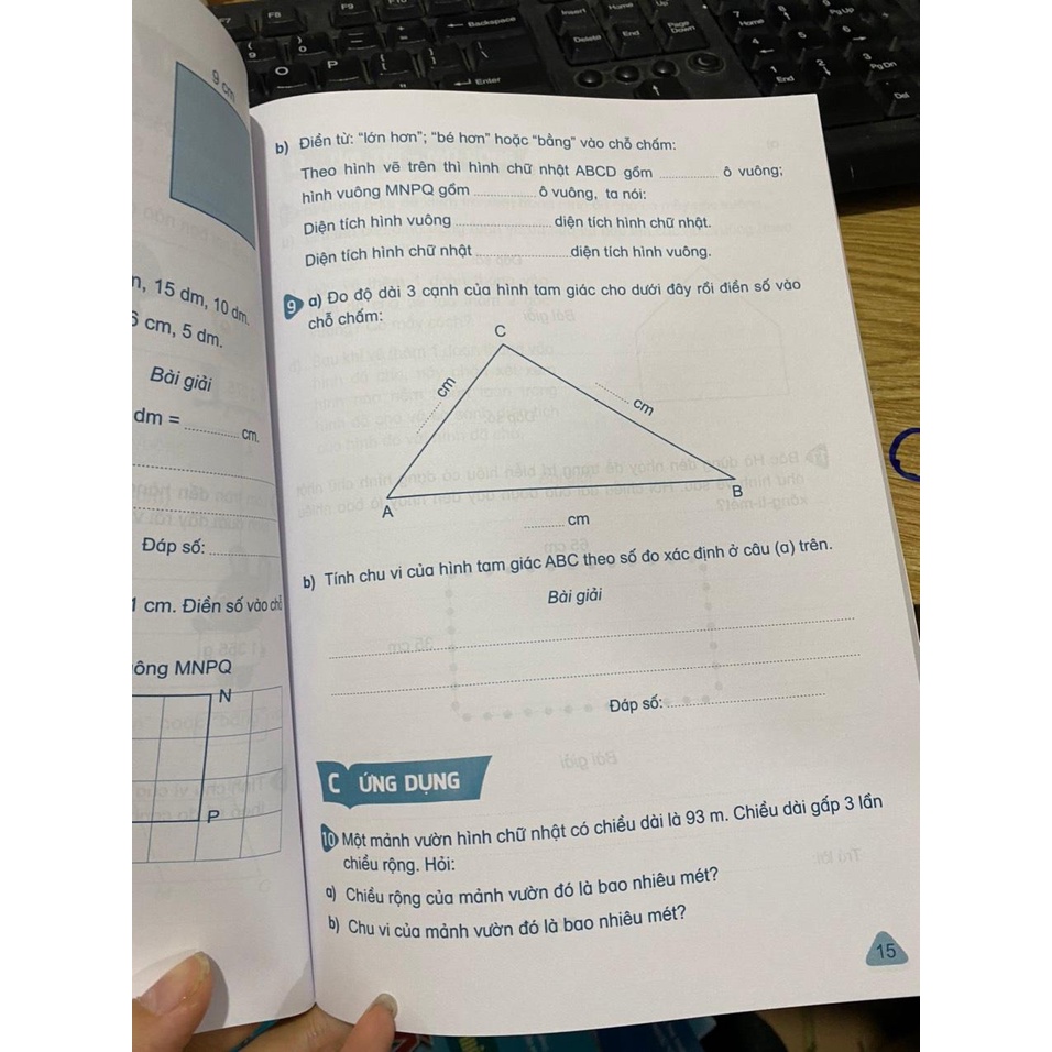 Sách -  Thực hành toán 3 cơ bản và nâng cao tập 2 ( theo chương trình giáo dục phổ thông 2018 )