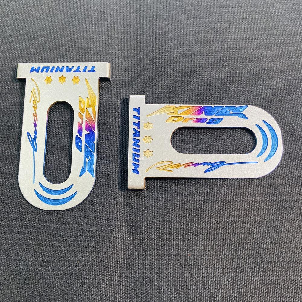 [TRANG TRÍ XE MÁY] Nẹp gấp xe máy, nẹp gấp TITAN kiểu KINGDRAG gắn các dòng xe EXCITER 150 EXCITER 135 (màu titan)