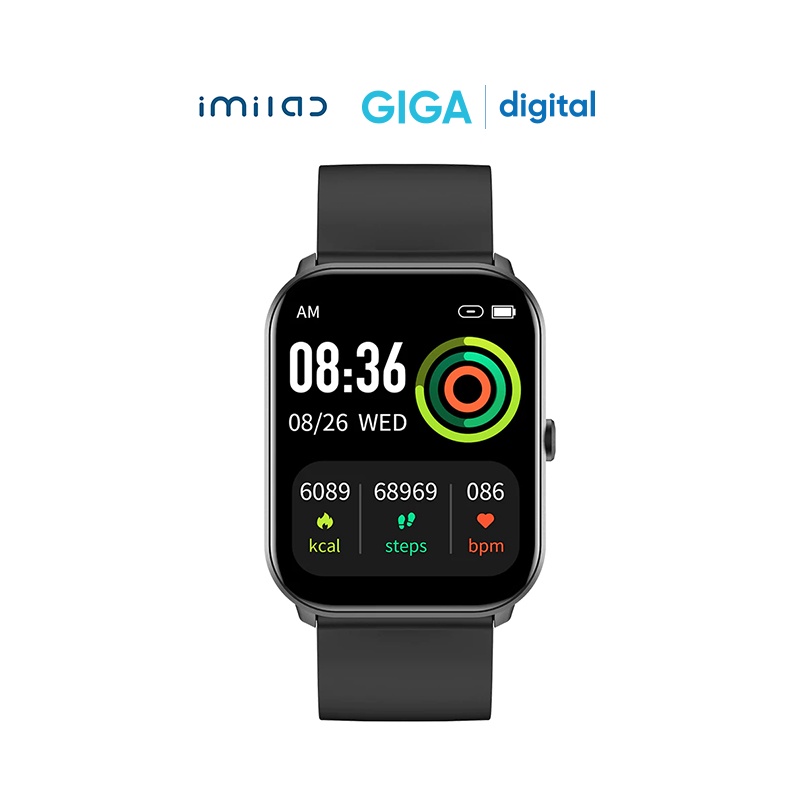 Đồng hồ thông minh Fitness Smart Watch W01- Đồng hồ sức khỏe, theo dõi nhịp tim