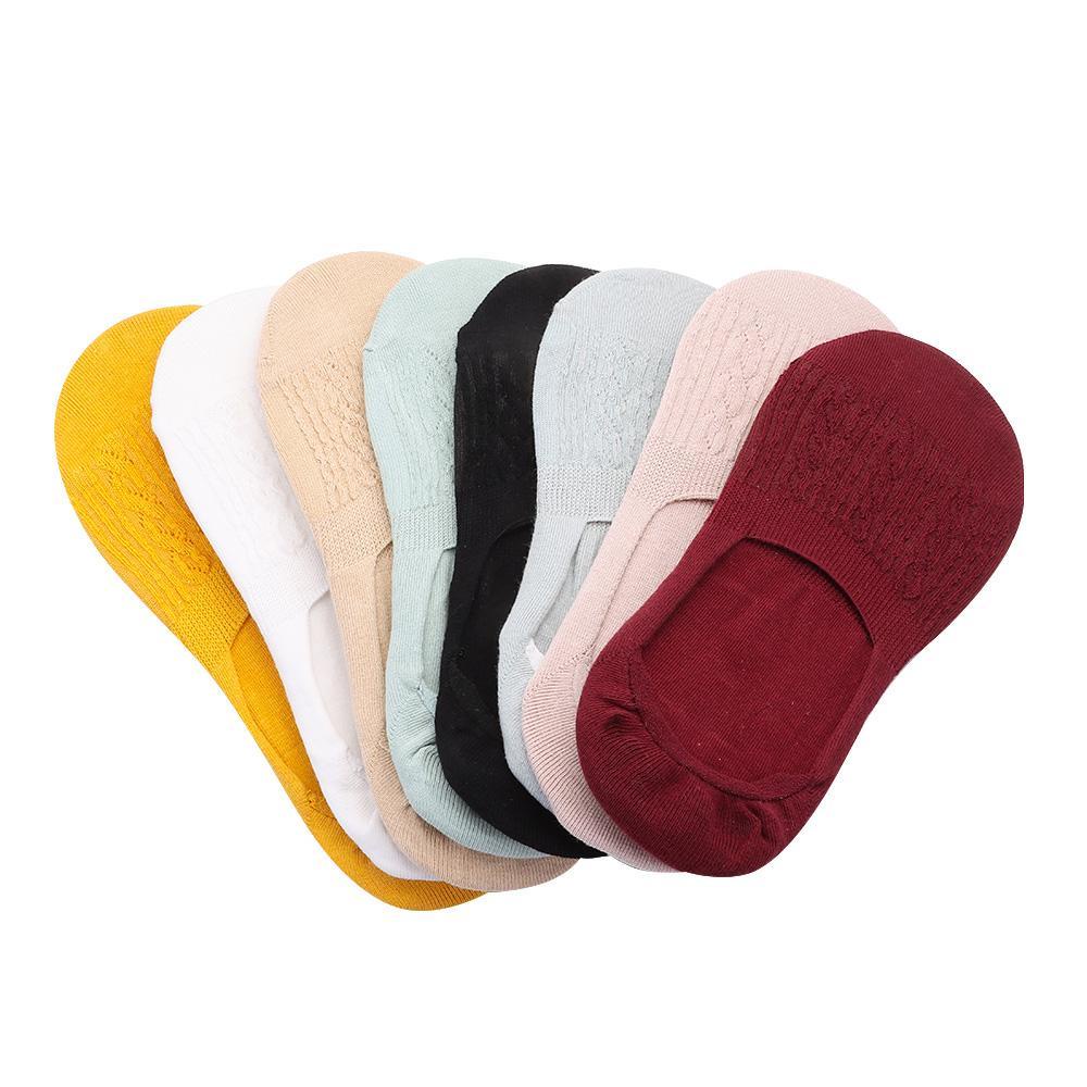 Vớ Thuyền Cotton Vô Hình Thoáng Khí Cho Nữ