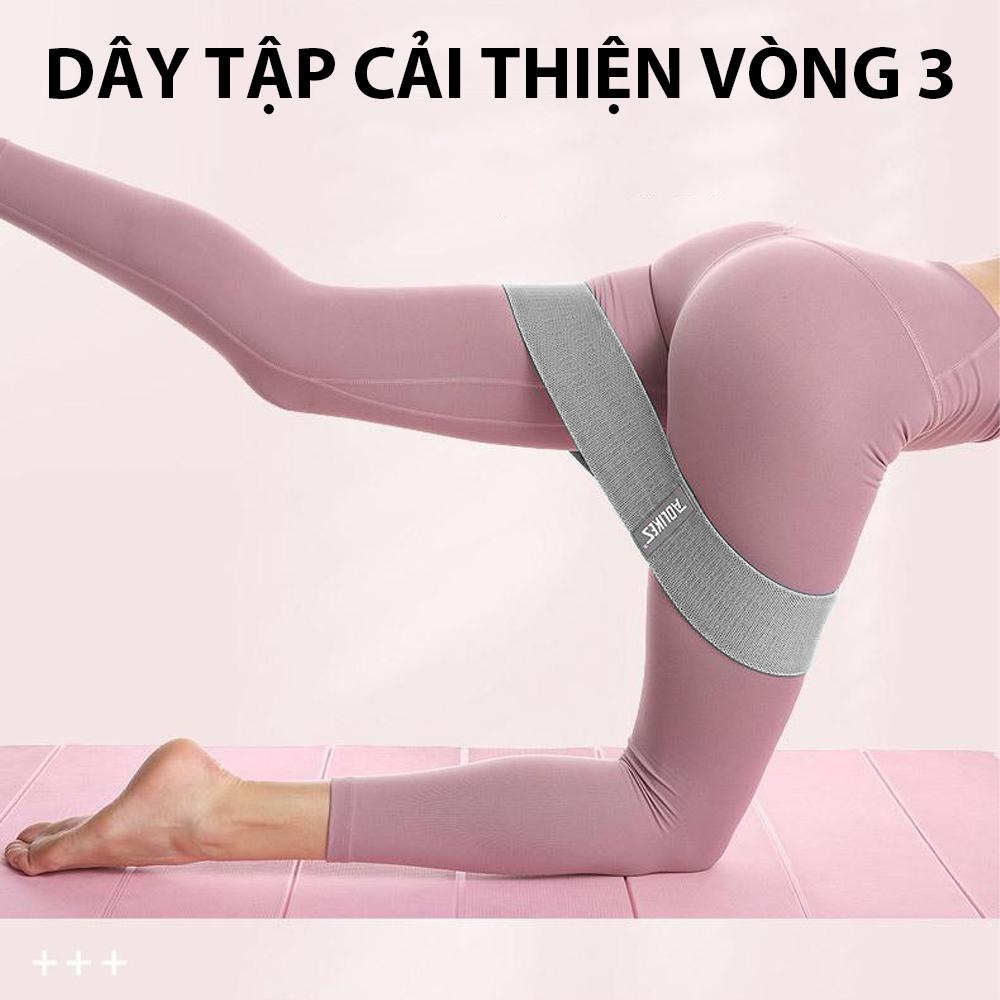 Dây Đàn Hồi Kháng Lực Miniband TẬP MÔNG, ĐÙI TẬP GYM Siêu Bền Chính Hãng NATURE