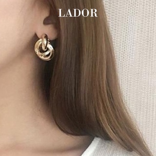 [E49] - D'or Earrings - Bông tai đôi Decade 2.6CM
