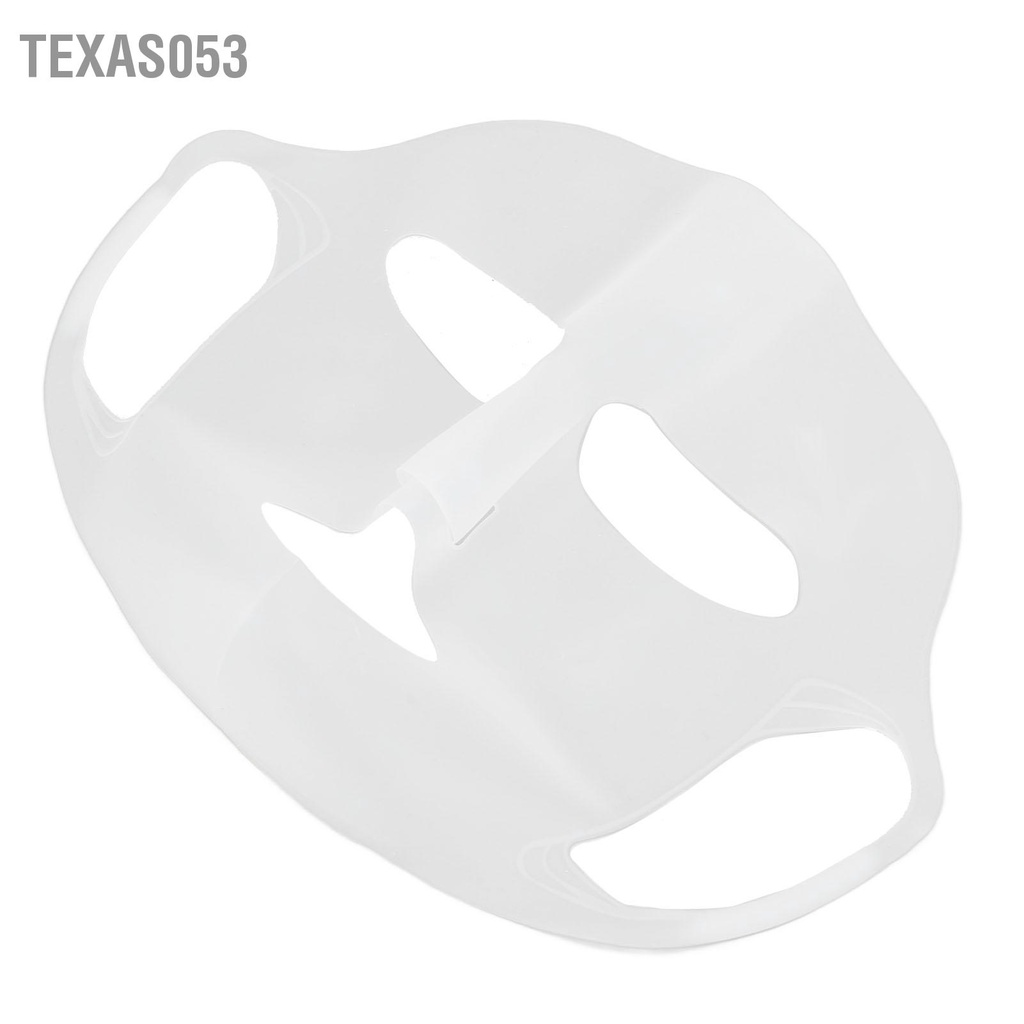 Hàng Sẵn 4 pcs Mặt Nạ Silicon  - Tăng Khả Năng Hấp Thụ Dưỡng Chất Của Mặt Nạ Giấy【Texas053】
