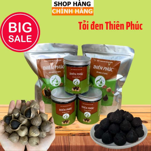 Tỏi Đen Cô Đơn Thiên Phúc Lên Men Tự Nhiên Loại 1, Tỏi Đen Một Nhánh Việt Lên Men Theo Công Nghệ Nhật