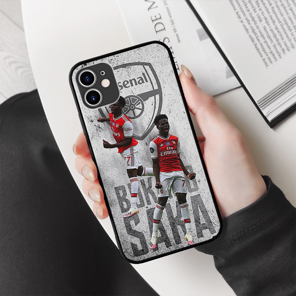 Ốp lưng bukayo saka poster collage pro 13 11 12 promax 7 8 plus xs X Xr  FOO20222384