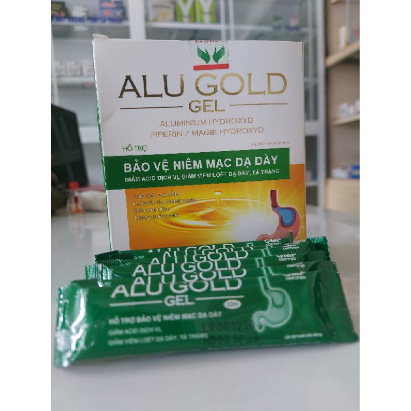 ALU GOLD GEL bảo vệ niêm mạc dạ dày