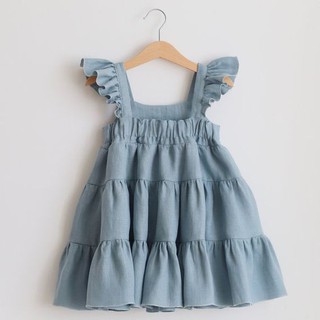 Rập giấy mẫu đầm cho bé gái D40 (sản phẩm không phải là quần áo)