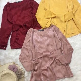 Áo lụa thắt dây eo đẹp