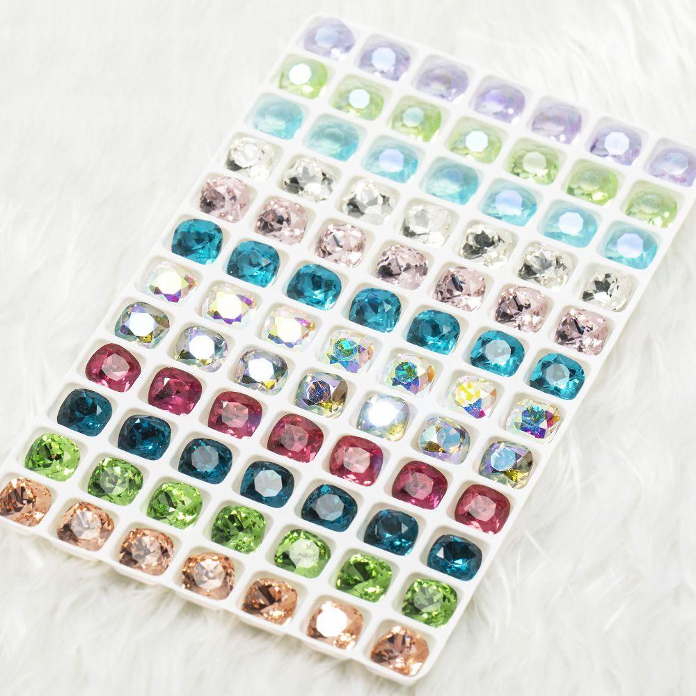 Hình Dán Móng Tay Nghệ Thuật OCEANMAP|Phụ Kiện Trang Trí Móng Tay Mặt Kính K9 Họa Tiết Da Báo Lấp Lánh|Bùa móng tay