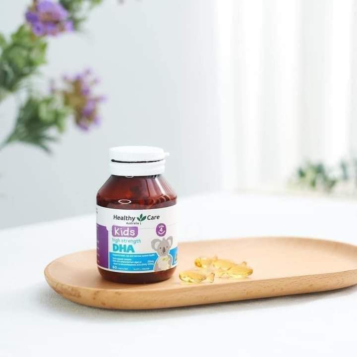 Viên bổ sung DHA cho bé Healthy Care Kid’s High Strength DHA 60 viên - QT002