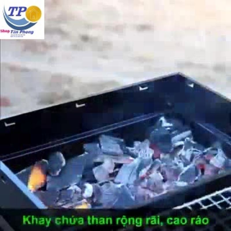 BẾP NƯỚNG THAN HOA BBQ NGOÀI TRỜI CAO CẤP ♡♡♡