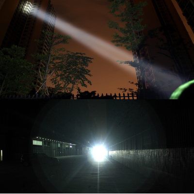 Đèn đầu ánh sáng mạnh yanni YN736t Đèn pin sạc pin led câu cá ngoài trời đèn pin chụp đêm bắn xa
