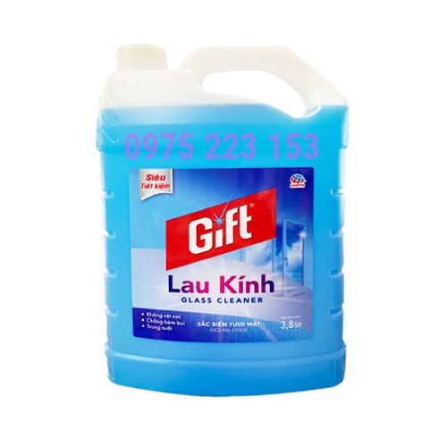 Nước lau kính Gift hương sắc biển 3.8lit