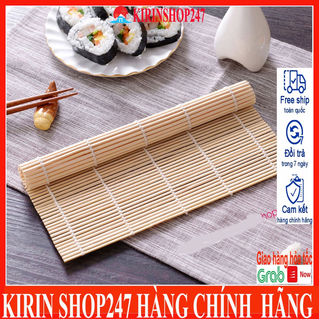 Mành cuộn sushi bằng tre Hàng Nội Địa Trung