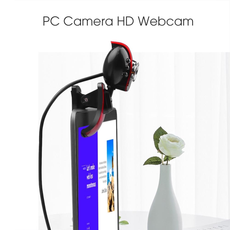 Webcam Máy Tính Usb 2.0 50.0m 6 Led Hd Kèm Mic Cho Pc Laptop | BigBuy360 - bigbuy360.vn