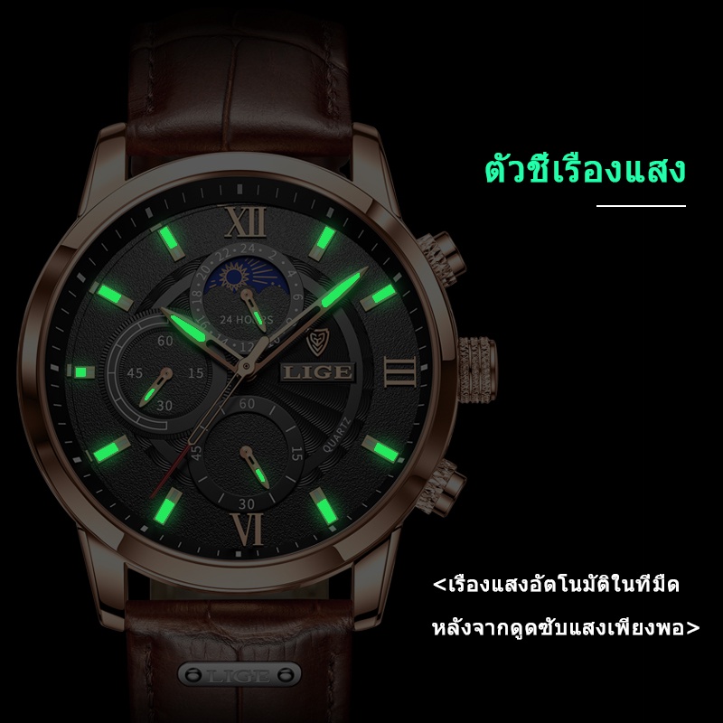  Đồng hồ thạch anh dây da chống thấm nước cho nam có hộp đựng | BigBuy360 - bigbuy360.vn