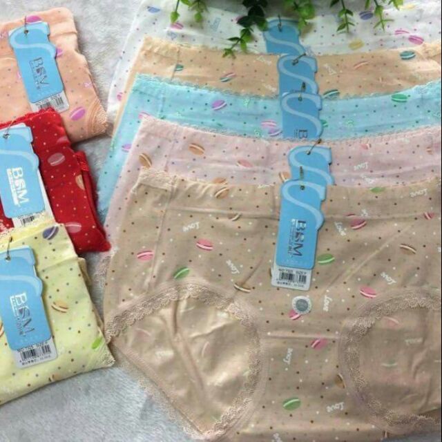 SỈ 09 QUẦN LÓT THUN ĐIỀU HÒA VIỀN REN + KÈM QUÀ