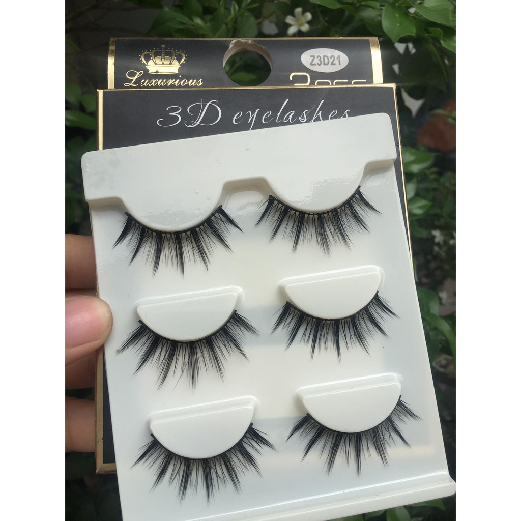 Mi giả mi 3d trang điểm mắt