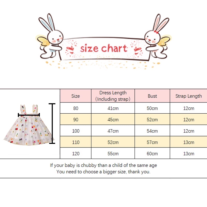 BCBL Đầm xòe hai dây in họa tiết hoa thời trang mùa hè xinh xắn cho bé gái 1 tuổi
