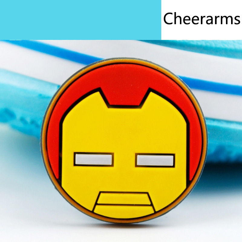 Chủ đề siêu anh hùng Crocs Jibbitz  mô hình hoạt hình dễ thương DIY Shoe Charms pvc accessories  Với 1000 Mẫu Lựa Chọn Thích hợp cho giày trẻ em