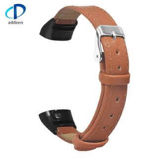 📱addeen📱Replacement Fibre Leather Watch Band Strap Bracelet for Huawei Honor Band 5/4