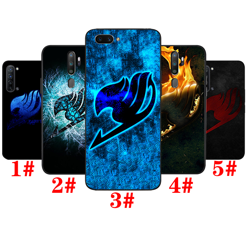 Ốp Lưng Silicon In Hình Logo Fairy Tail Cho Oppo A3S A5S A1K A5 A7 A9 A37 A39 A57 A59 A77 A83 F11 Pro