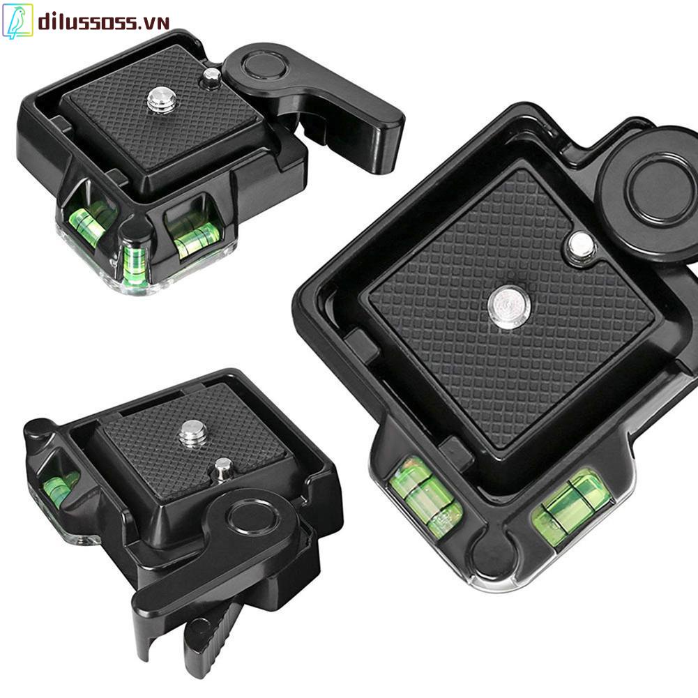 Đĩa gắn máy quay dilussoss QR40 tháo gỡ nhanh cho máy ảnh DSLR