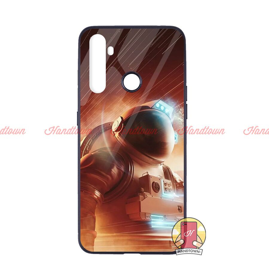 Ốp Lưng Realme 5 / Realme 5i / Realme 5s Mặt Kính Cường Lực In Hình Phần A