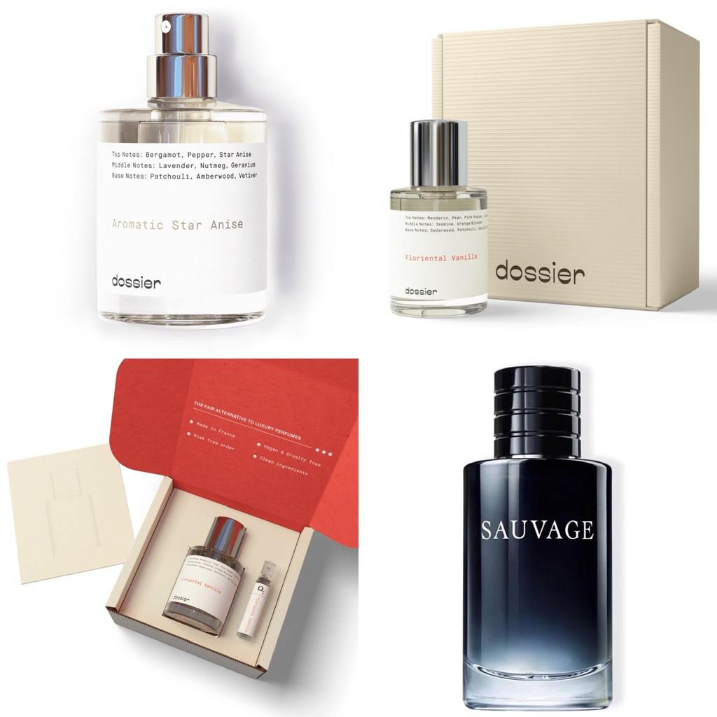 Nước Hoa Dossier - Dòng Nước Hoa Hot Nhất Thị Trường - Đầy Đủ Mùi Của Các Hãng Nổi Tiếng - Hàng có sẵn